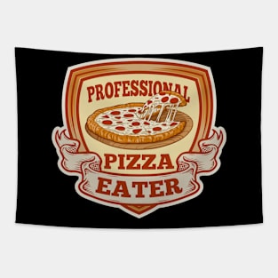 Professional Pizza Eater Tapestry