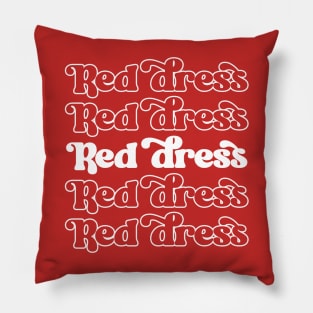 Red Dress Shirt, World Tour 2023 Concert Pillow