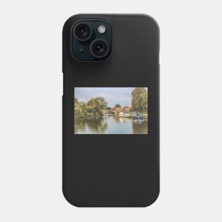 Abingdon Bridge Over The Thames Phone Case