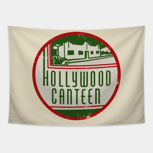 Vintage Hollywood Canteen Tapestry by StudioPM71