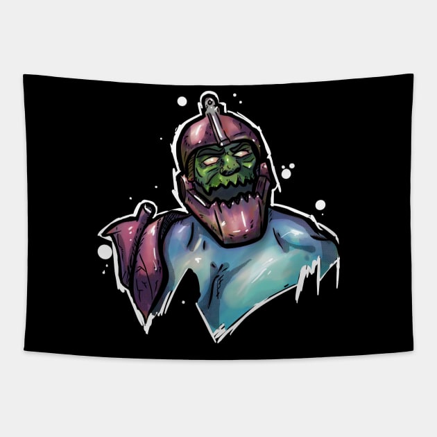 Trapjaw Tapestry by Beanzomatic