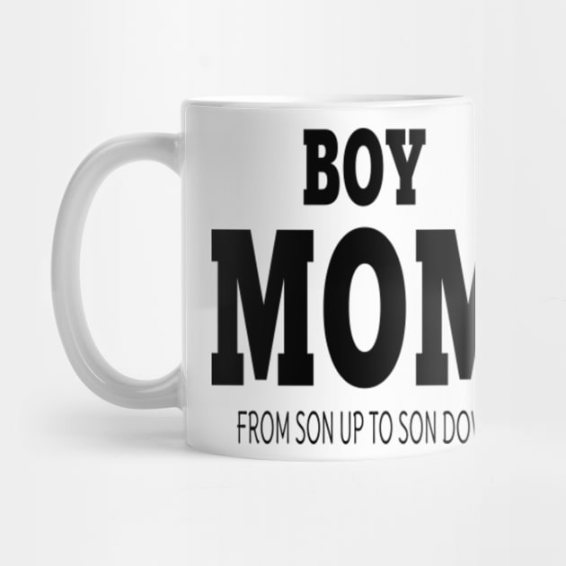 Boy Mom Mug From Sons