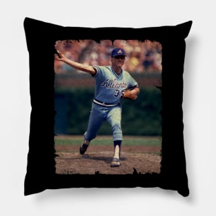 Phil Niekro - Remembered For Mastery of The Knuckleball Pillow