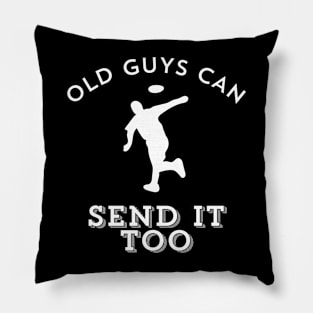 Old Guy - Retired Disc Golf Pillow