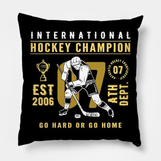 Hockey Champion Pillow