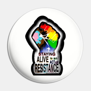 Queer Resistance Pin