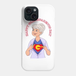 HAPPY GRANDPARENTS DAY Phone Case