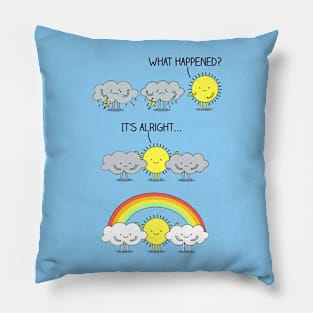 Sunshine is here Pillow