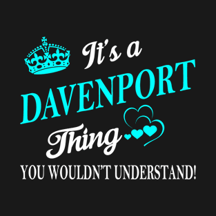 DAVENPORT T-Shirt