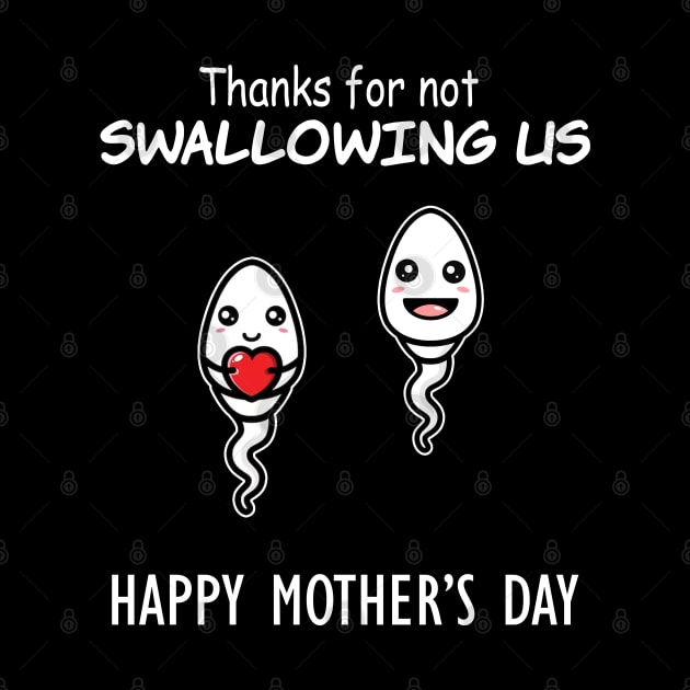 Thanks For Not Swallowing Us Happy Mother's Day Father's Day by nikolay