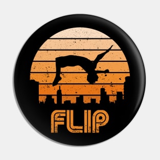 Retro Flip Pin