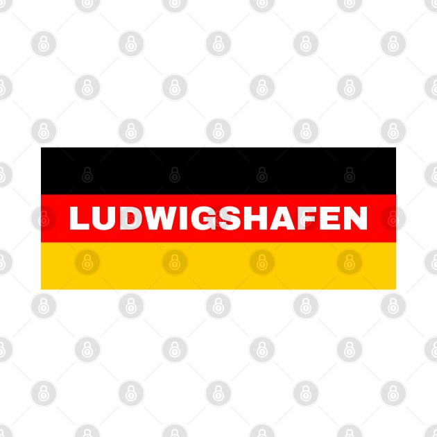 Ludwigshafen City in German Flag by aybe7elf