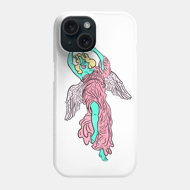 Sweet Gilly Angel Phone Case by Sasha Banana 