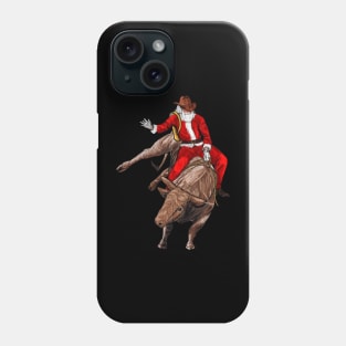 Santa riding  Merry Christmas Phone Case