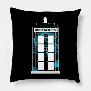 TRON TARDIS Mashup Pillow