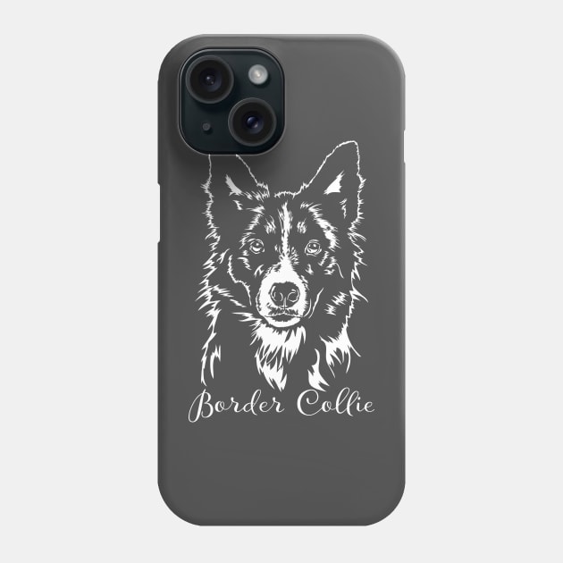 Funny Border Collie herding dog lover Phone Case by wilsigns