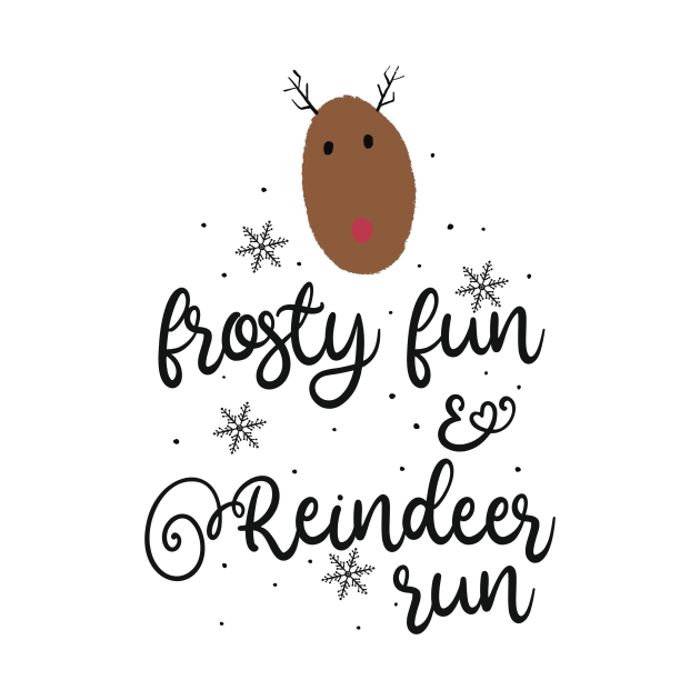 Frosty fun and reindeer run by Nikki_Arts