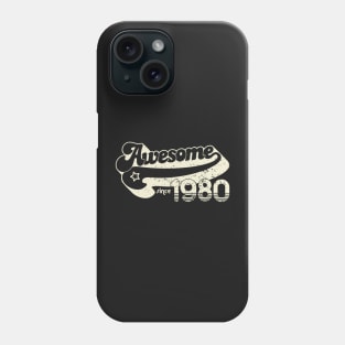 40th birthday gifts for men and women 1980 gift 40 years old Phone Case