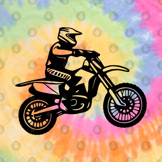 Offroad Motorcycle Rider by KayBee Gift Shop