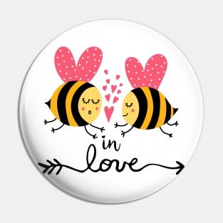 Bee in love Be in love Pin