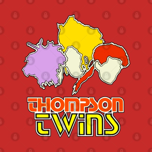 1985 Thompson Twins by Pop Fan Shop