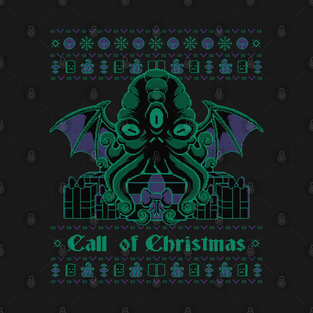 lovecraft christmas sweater