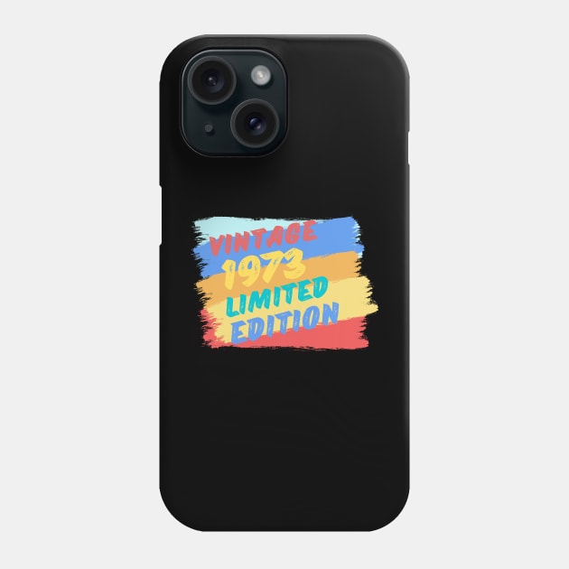 VINTAGE 1973 LIMITED EDITION Phone Case by Gunung Rinjani