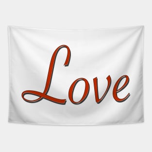 Love Power Word Tapestry
