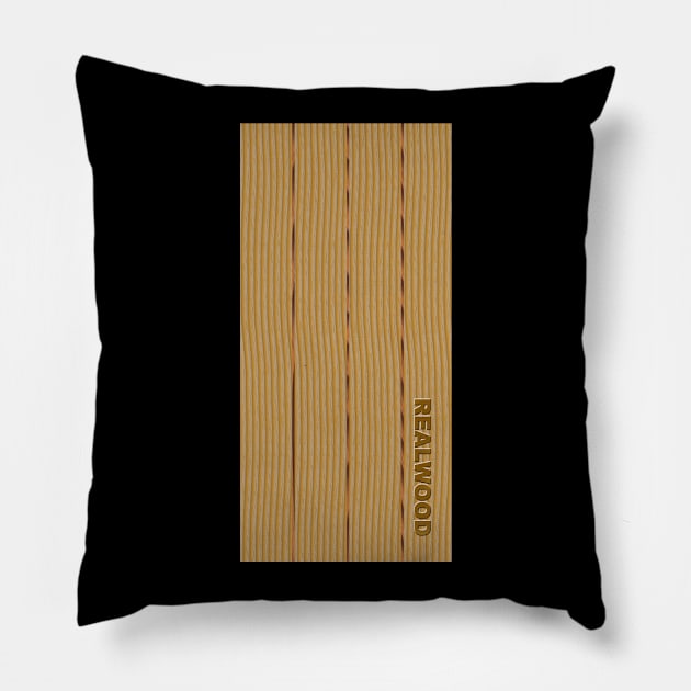 REALWOOD Pillow by CreativePhil