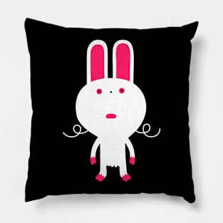 Albino bunny Pillow