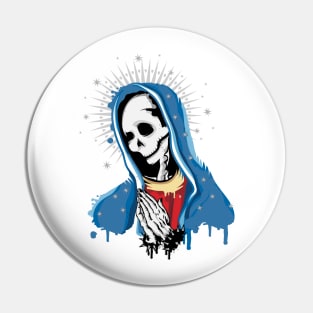 The Virgin Mary prays Pin