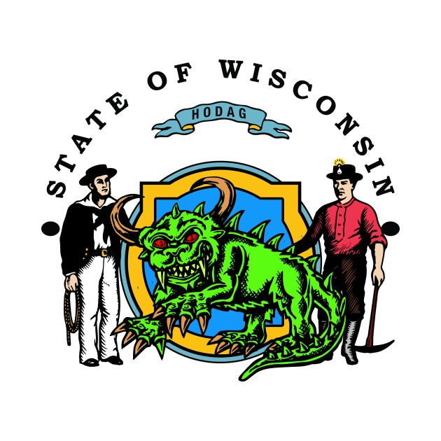 WISCONSIN HODAG by theanomalius_merch