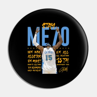 Carmelo Anthony Stayme7O Pin