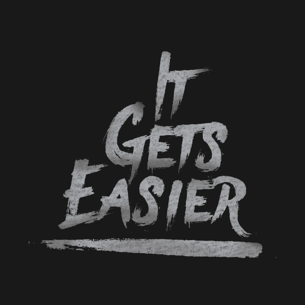 It Gets Easier - Bojack Horseman - Quote - T-Shirt | TeePublic