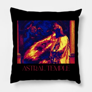 Astral Temple 2 (text version) Pillow