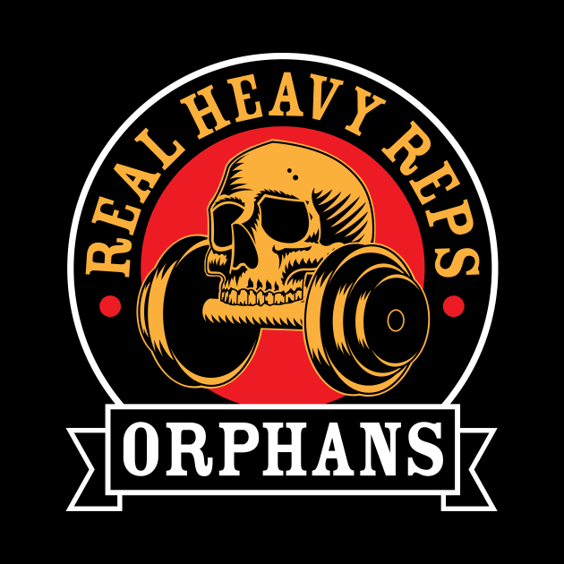 orphans gym retro logo by 1000horsemen