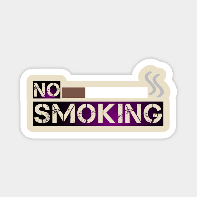 No Smoking Magnet by Menu.D