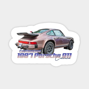 Customized 1987 Porsche 911 Carrera Magnet