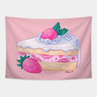 Strawberry Cake Tapestry