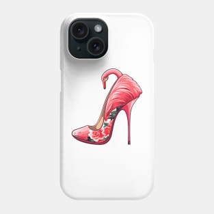 Flamingo high heel shoe Shoe lover Phone Case