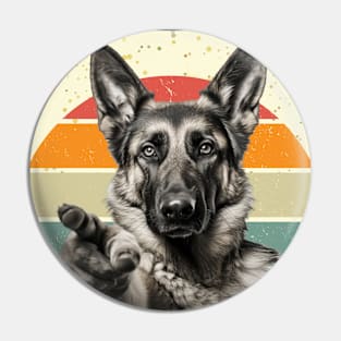 German Shepherd i want you pointing style Pin