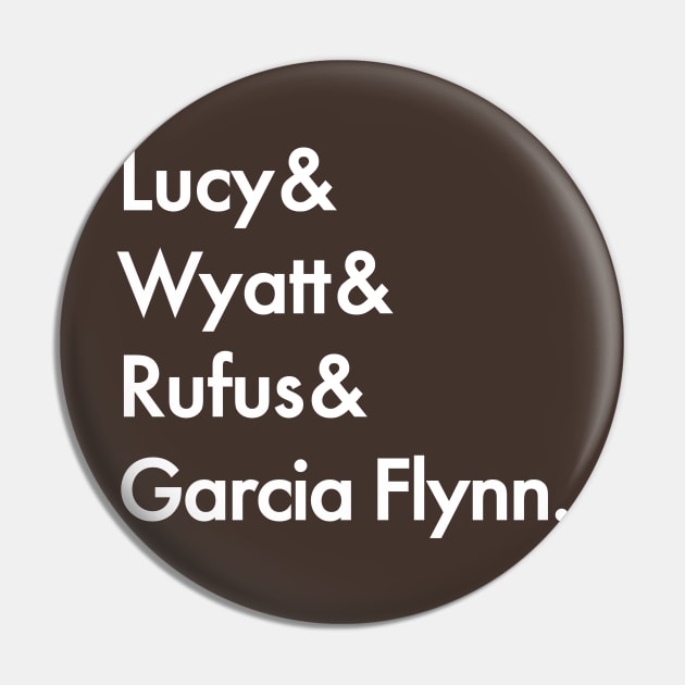 Timeless - Lucy & Wyatt & Rufus & Garcia Flynn. Pin by BadCatDesigns