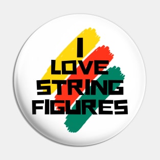 string figures, I love string figures, Hobby Pin