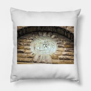 Historic Niagara Power Plant Artwork Pillow