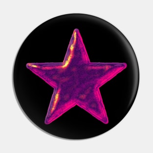 pink star Pin