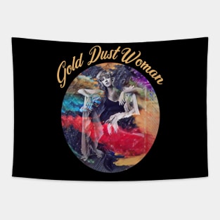 Gold Dust Woman T-Shirt Tapestry