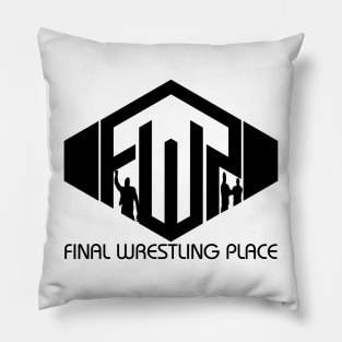 Final Wrestling Place Black Pillow
