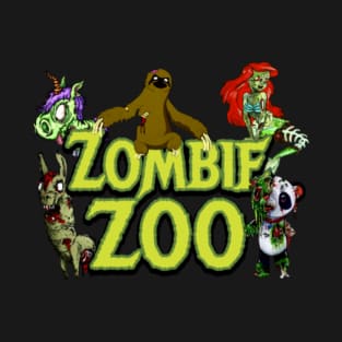 Halloween Zombie Panda Sloth Mermaid Llama Unicorn Light T-Shirt