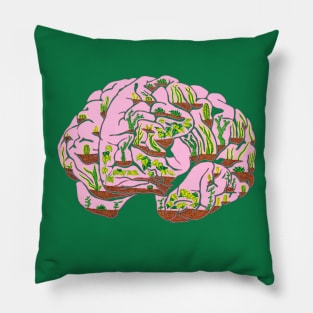 Brain Terrarium Pillow