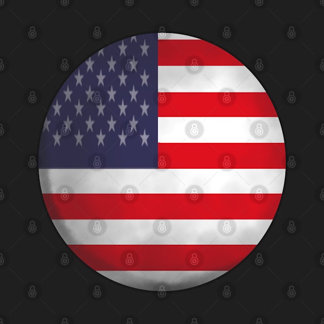 usa flag ball by persa